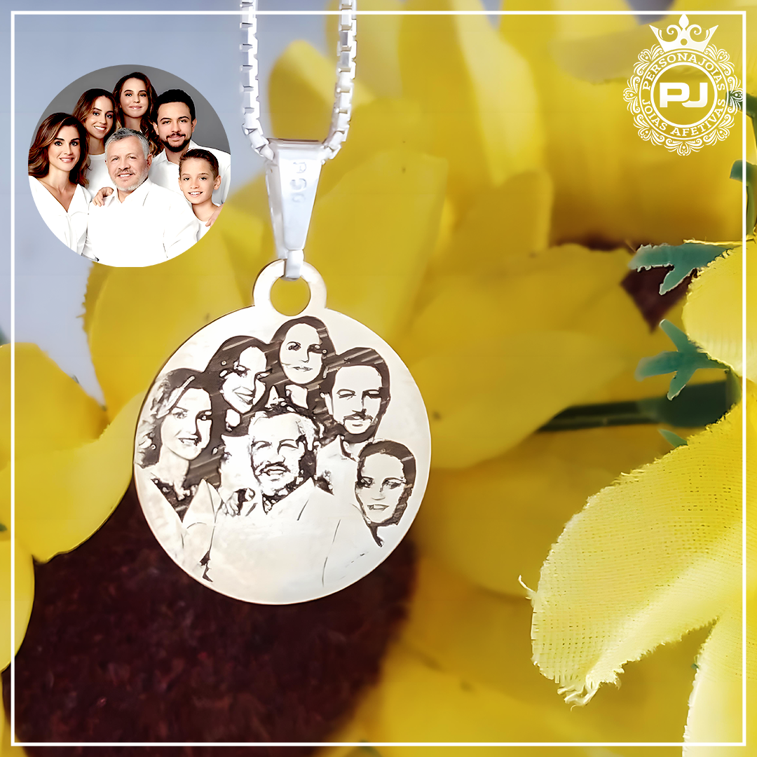 Pingente Personalizado Familiar